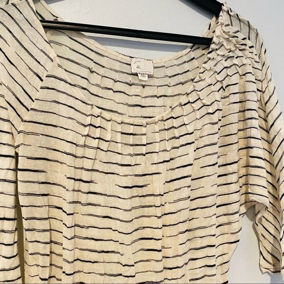 Anthropologie Postmark Soft 3/4 Sleeve Top Size Small - Picture 2 of 5
